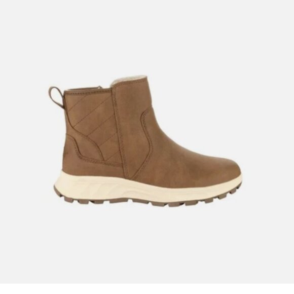 Khombu Dusk Ladies  All Weather Boot, Brown Size 8 - Picture 2 of 5